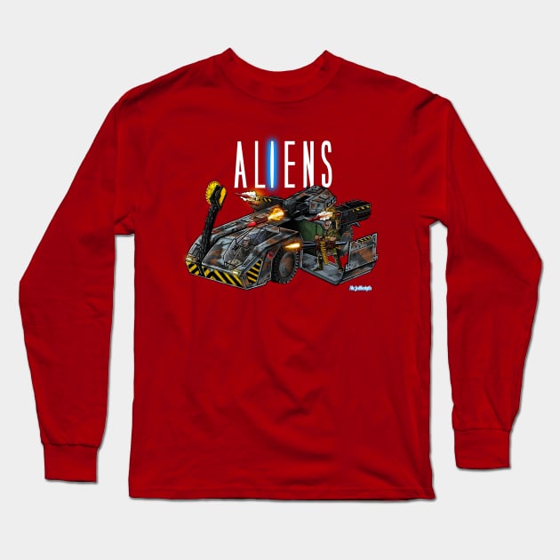 Aliens APC Vehicle Long Sleeve T-Shirt by Ale_jediknigth